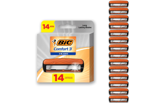 BIC Comfort 3 Refill Razor Cartridges BIC Comfort 3 Refill Razor Cartridges