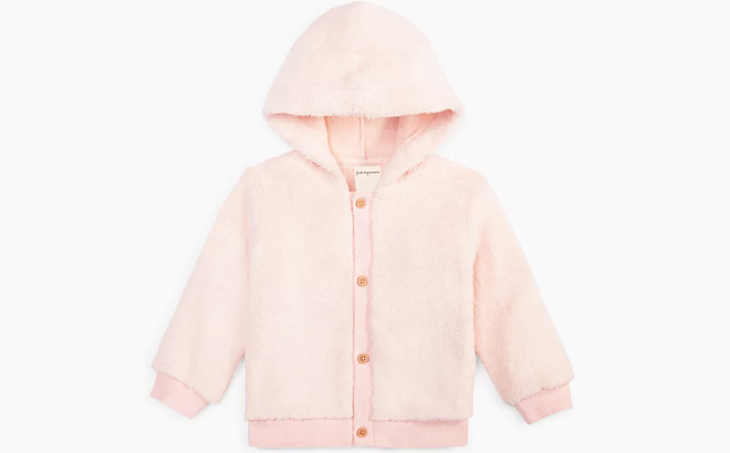 Baby Girls Hooded Cardigan $7 at Macy’s