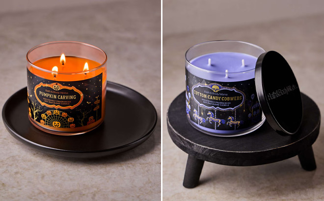 Bath and Body Works Halloween 3 Wick Candles Bath and Body Works Halloween 3 Wick Candles