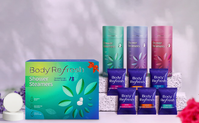 Body Refresh Shower Steamers Aromatherapy