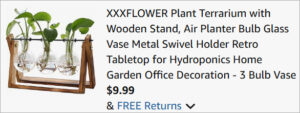 Checkout page of Plant Terrarium with Wooden Stand