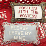 Christmas Cross Stitch Throw Pillows at Target