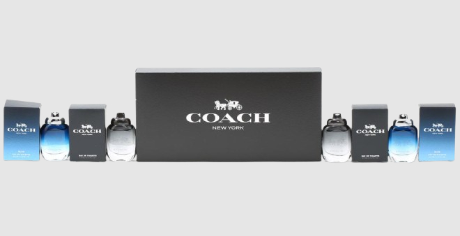 Coach Mens Mini Perfume Set