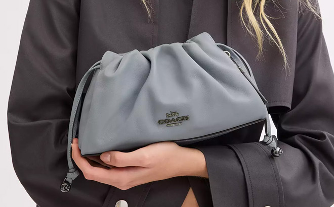 Coach Outlet Faye Shoulder Bag With Ruching Coach Outlet Faye Shoulder Bag With Ruching