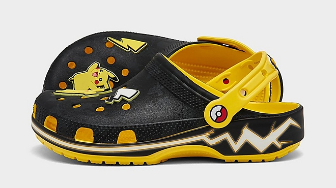 Crocs x Pokemon Pikachu Classic Kids Clogs