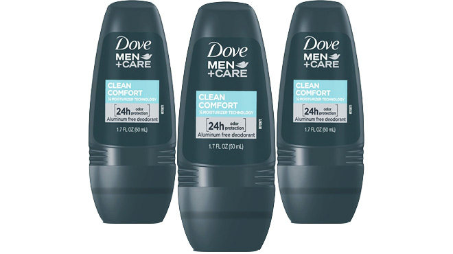 Dove MenCare Clean Comfort Roll on Deodorant Dove MenCare Clean Comfort Roll on Deodorant