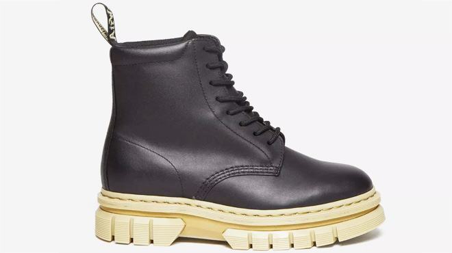 Dr Martens Rikard Contrast Sole Platform Lace Up Boots Dr Martens Rikard Contrast Sole Platform Lace Up Boots