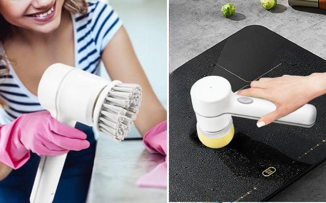 Electric Spin Scrubber Cordless Cleaning Brush Electric Spin Scrubber Cordless Cleaning Brush