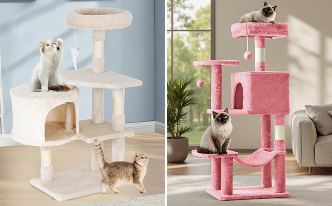 FDW 36 Inch Tall Cat Tower