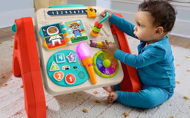 Fisher Price Laugh Learn 4 in 1 Activity Table Easel
