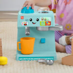 Fisher Price Toddler Toy Laugh Learn Learn Serve Coffee Cafe Playset