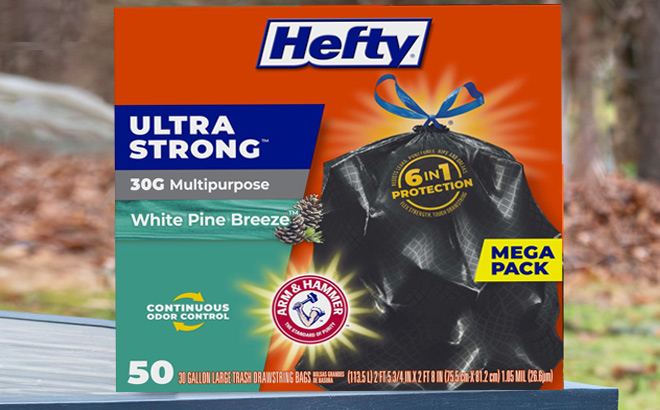 Hefty Ultra Strong 26 Count Large Trash Bags Hefty Ultra Strong 26 Count Large Trash Bags