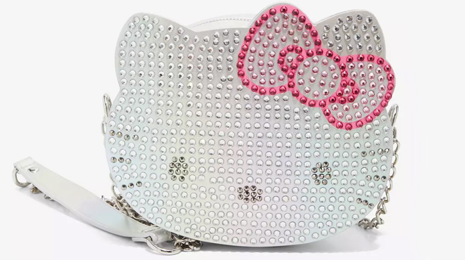 Hello Kitty Rhinestone Face Crossbody Bag Hello Kitty Rhinestone Face Crossbody Bag