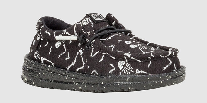 Hey Dude Wally Toddler Skeleton Shoe Hey Dude Wally Toddler Skeleton Shoe