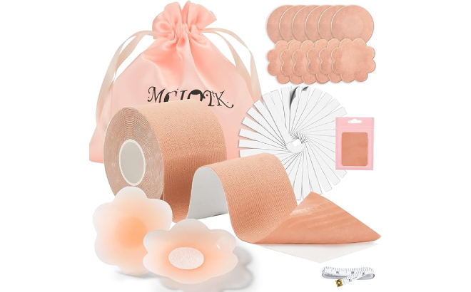 Inclusions of Boob Tape Kit