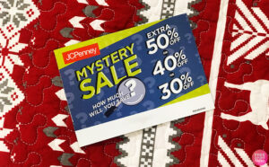 JCPenney Mystery Sale Coupon