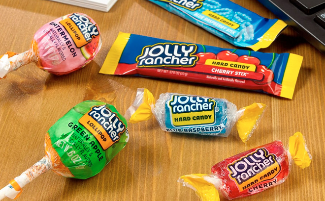 JOLLY RANCHER Assorted Fruit Flavors Hard Candy Variety Bag JOLLY RANCHER Assorted Fruit Flavors Hard Candy Variety Bag