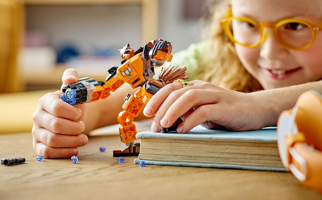 LEGO Marvel Rocket Mech Armor Set LEGO Marvel Rocket Mech Armor Set