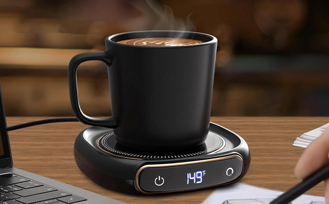 Lerat Coffee Mug Warmer Mug Set Lerat Coffee Mug Warmer Mug Set