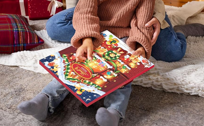 Lindt Holiday Teddy Bear Chocolate Candy Advent Calendar Lindt Holiday Teddy Bear Chocolate Candy Advent Calendar