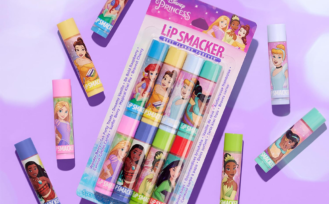 Lip Smacker Disney Princess Flavored Lip Balm Party Pack 8 Pack Lip Smacker Disney Princess Flavored Lip Balm Party Pack 8 Pack