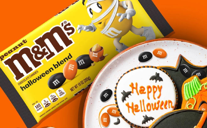 MMs Peanut Milk Chocolate Halloween Mix Chocolate