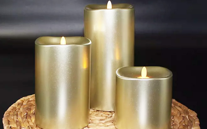 Members Mark Moving Flame LED Wax Candles Members Mark Moving Flame LED Wax Candles