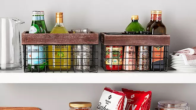 Members Mark Pantry Storage Bins 3 sets Members Mark Pantry Storage Bins 3 sets