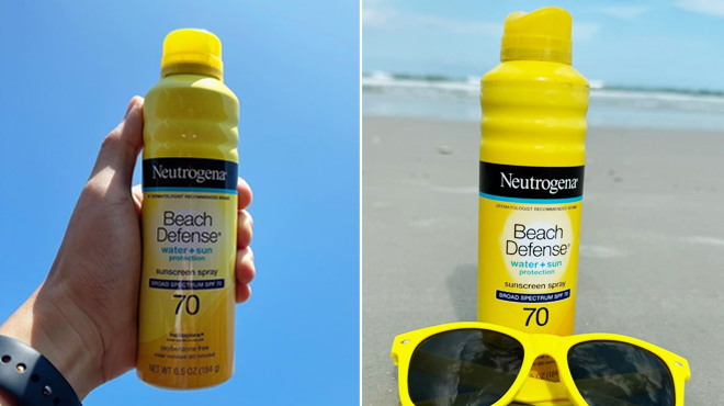 Neutrogena Beach Defense Sunscreen Spray SPF 70
