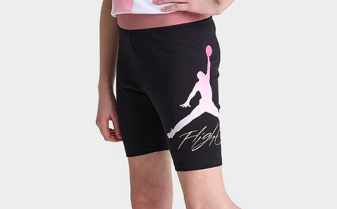Nike Jordan Jumpman Flight Girls Bike Shorts Nike Jordan Jumpman Flight Girls Bike Shorts