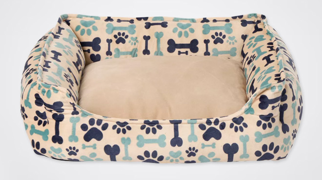 PetSmart Bone & Paw Cuddler Dog Bed PetSmart Bone & Paw Cuddler Dog Bed