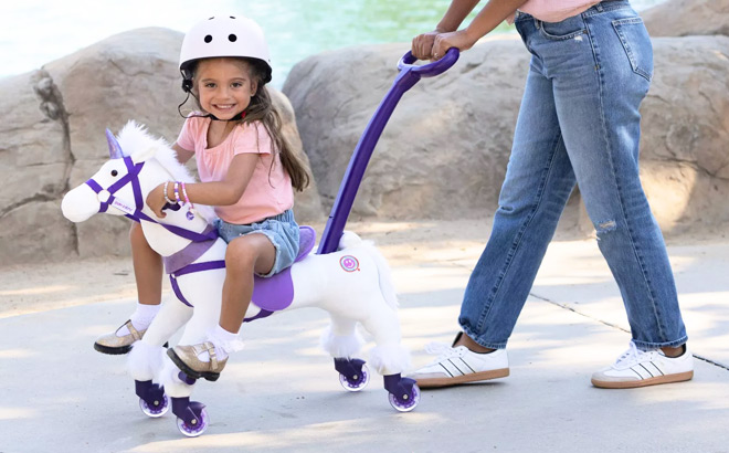 Power Pony Crystal Push Riding Toy Power Pony Crystal Push Riding Toy