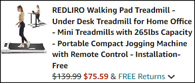 Redliro Walking Pad Treadmill Checkout Redliro Walking Pad Treadmill Checkout
