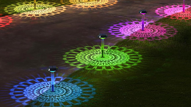 Solar Pathway Lights Outdoor 2 Pack Solar Pathway Lights Outdoor 2 Pack