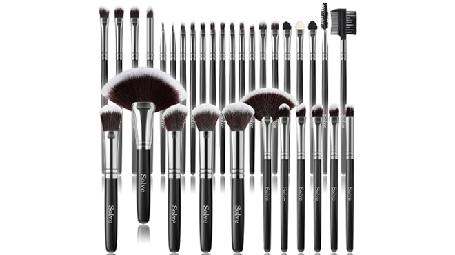 Solve 32 Piece Professional Makeup Brush Set Solve 32 Piece Professional Makeup Brush Set