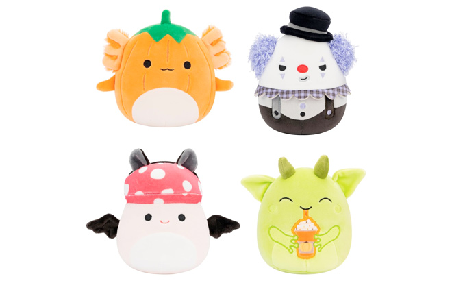 Squishmallows Original 5 Inch Halloween 4 Pack