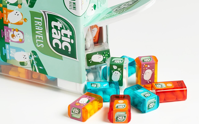 TIC TAC Box with 60 Mini Boxes TIC TAC Box with 60 Mini Boxes