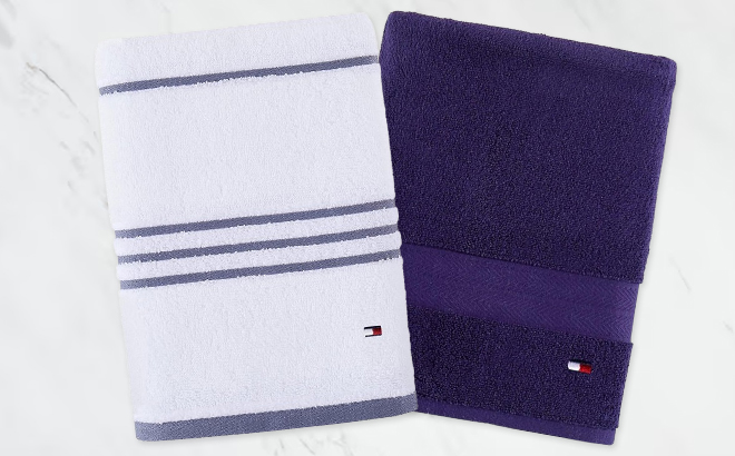 Tommy Hilfiger Bath Towel $5.99 at Amazon
