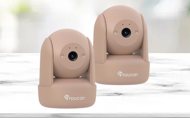 Toucan Indoor Security Camera 2 Pack