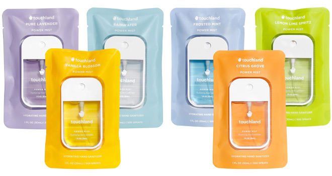 Touchland Hand Sanitizer 3 Pack Touchland Hand Sanitizer 3 Pack