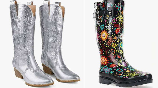 Zzheels Women's Mid Calf Cowboy Boots and Western Chief Women's Tall Waterproof Rain Boots Zzheels Women's Mid Calf Cowboy Boots and Western Chief Women's Tall Waterproof Rain Boots