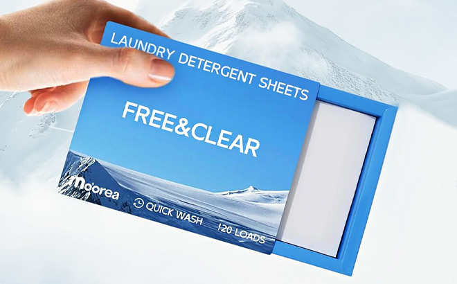 120 Loads Laundry Detergent Sheets