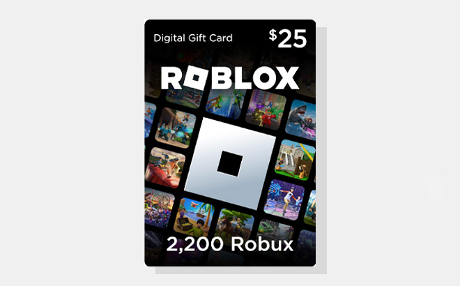 25 Roblox Digital Gift Card 25 Roblox Digital Gift Card