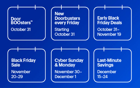 Best Buy Holiday Calendar 2025