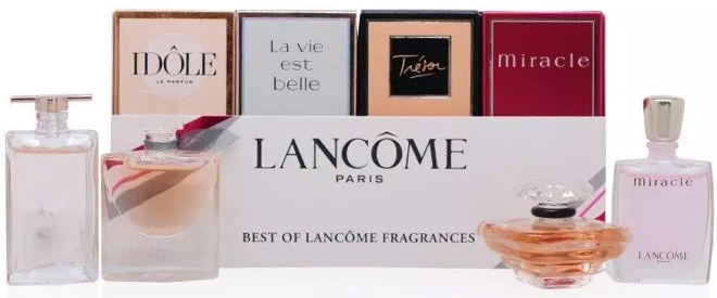Best Of Lancome Fragrances Mini 4 Pc Set Unboxed Best Of Lancome Fragrances Mini 4 Pc Set Unboxed