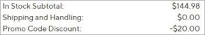 Checkout page of Bose Solo Series II Bluetooth Soundbar