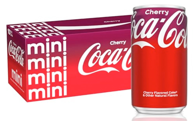 Cherry Coke Mini can 10 pack Cherry Coke Mini can 10 pack
