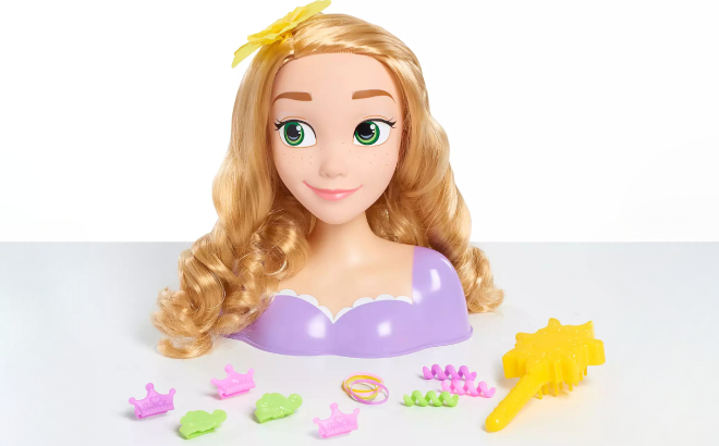 Disney Princess Basic Rapunzel Styling Head