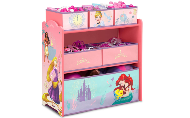 Disney Princesse Delta Children Design Store 6 Bin Toy Storage Organizer Disney Princesse Delta Children Design Store 6 Bin Toy Storage Organizer
