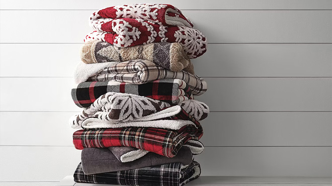 Faux Mink Sherpa Throws Faux Mink Sherpa Throws